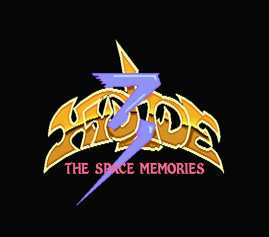 Hydlide 3 title screen for MSX2